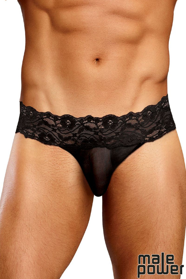 Tanga Dentelle Scandale