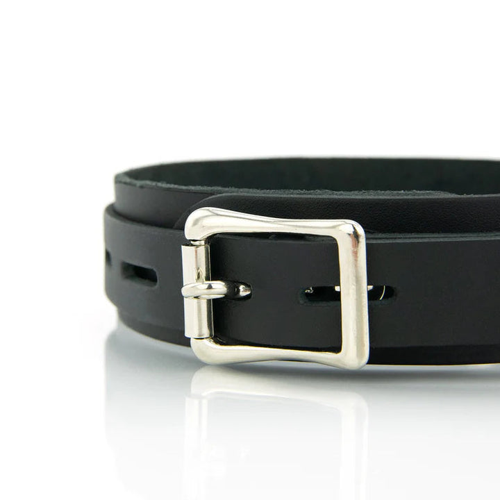 Collier Cuir Anneau 50 nuances