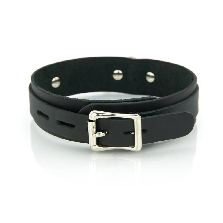 Collier Cuir Anneau 50 nuances