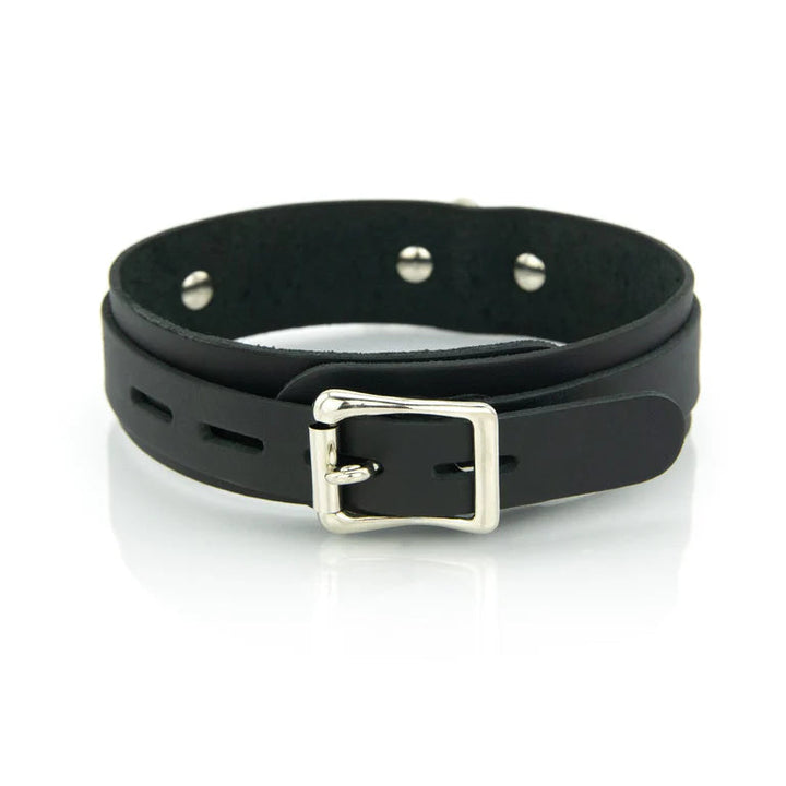 Collier Cuir Anneau 50 nuances
