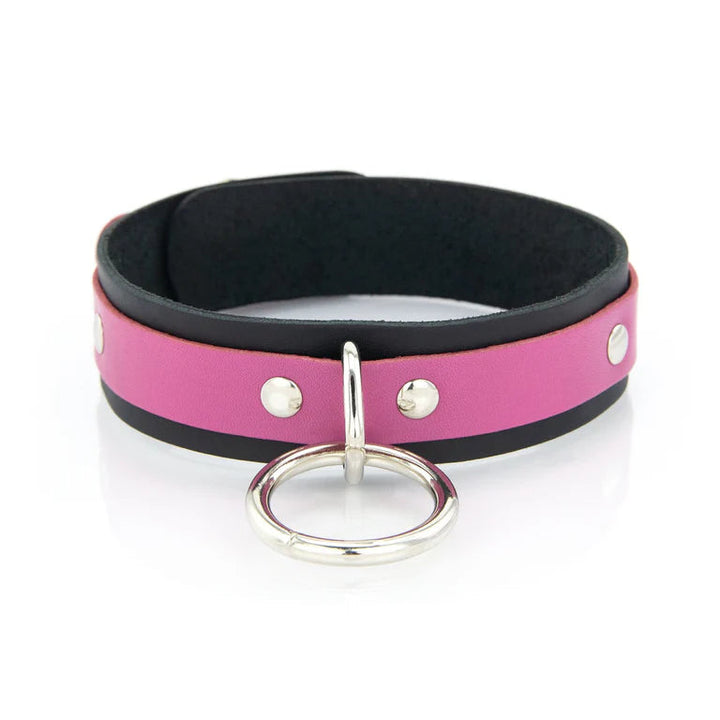 Collier Cuir Anneau 50 nuances