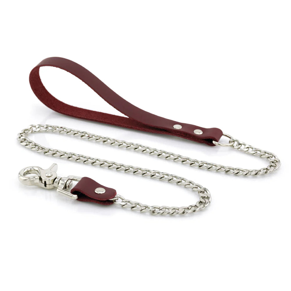 Laisse Cuir Métal lxb