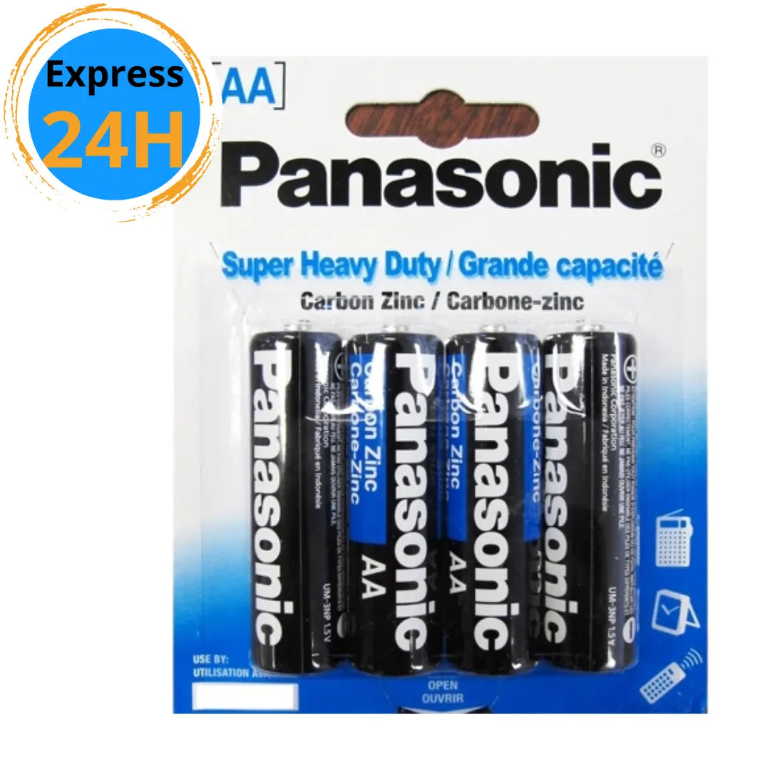 `AA` Batteries HD - 4 unités Panasonic