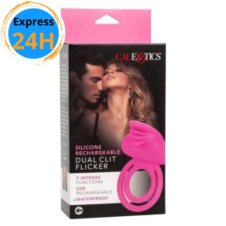 Amplificateur Rechargeable à Double Stimulation du Clitoris calexotics