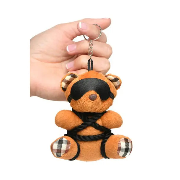 BDSM Teddy Bear Porte Clé Master Series