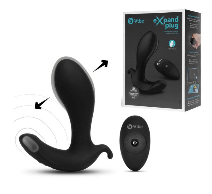 Plug Expansible Noir B-Vibe
