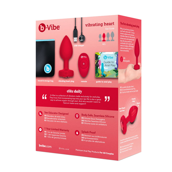 Bijou Cœur Vibrant M B-Vibe