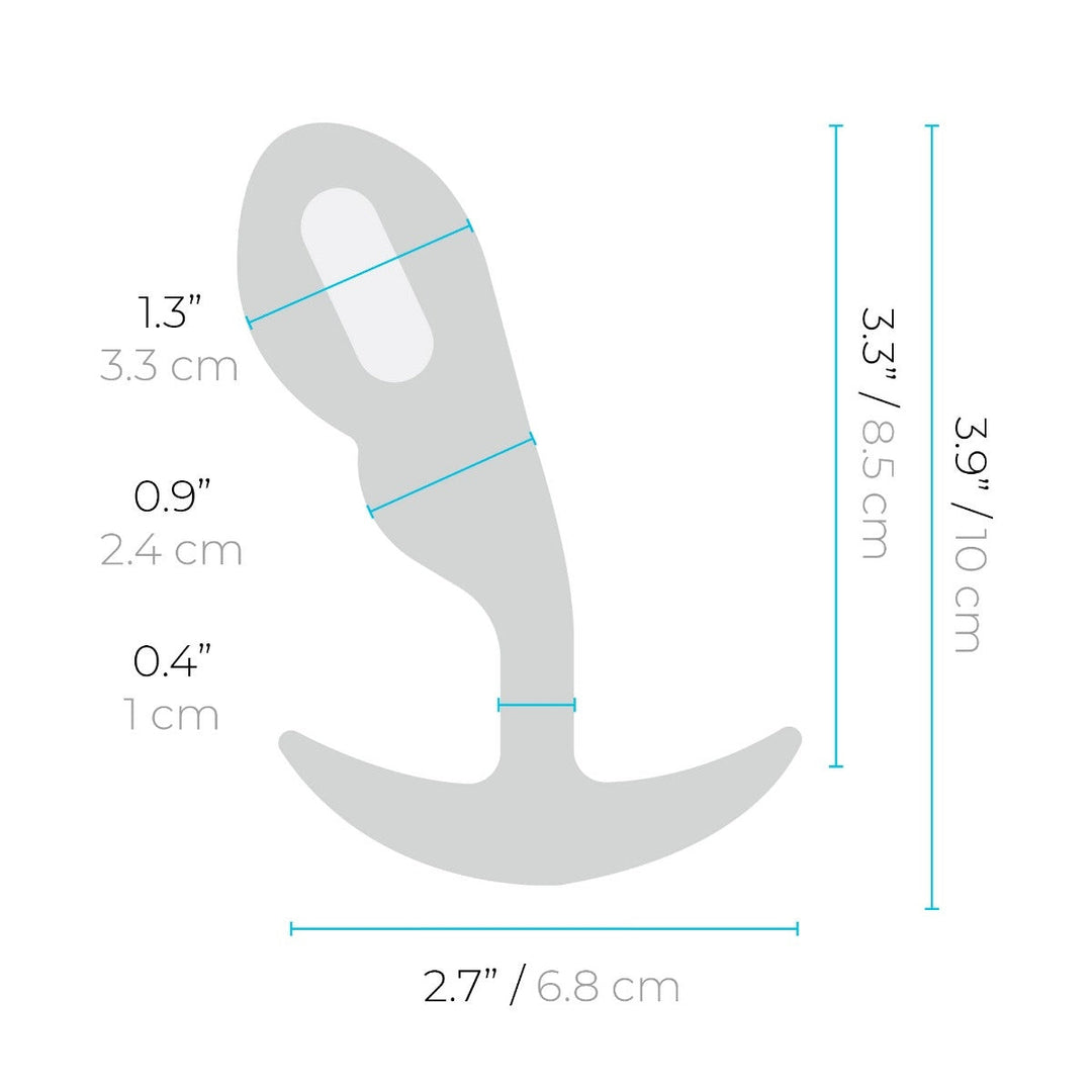 Plug P-Spot 95g Bleu B-Vibe