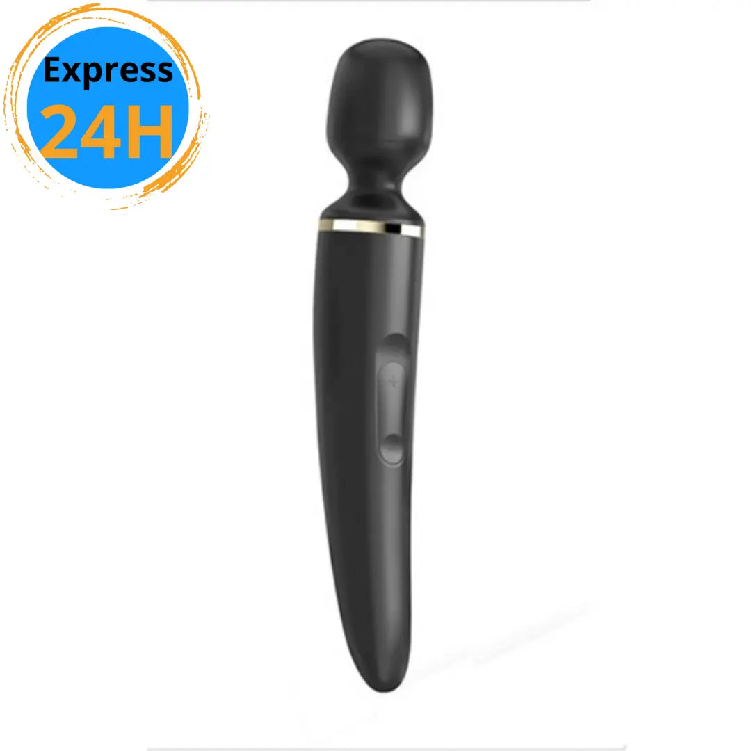 Baguette Noir/Or satisfyer