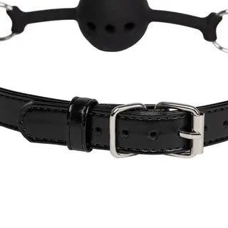 Bâillon Boule en Silicone Nacré