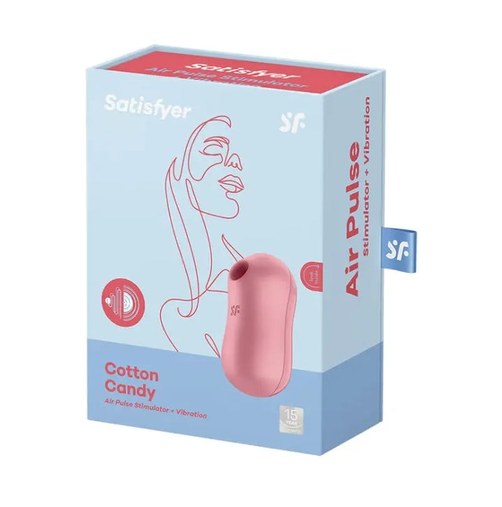 Barbe à papa rose Satisfyer