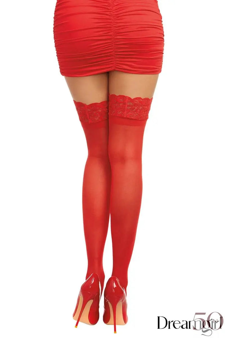 Bas avec bande de silicone Dreamgirl
