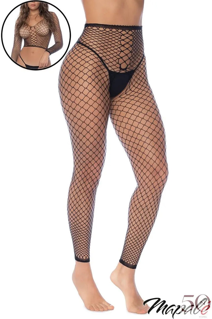 Bas-culotte en filet sans pieds Mapalé
