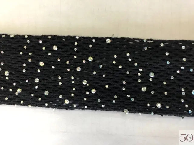 Bas en filet sans bordures décoré de pierres Dreamgirl