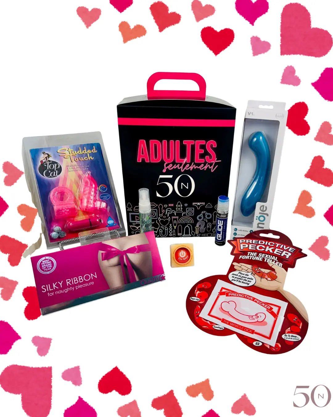 Boîte Plaisirs Cachés 50 nuances