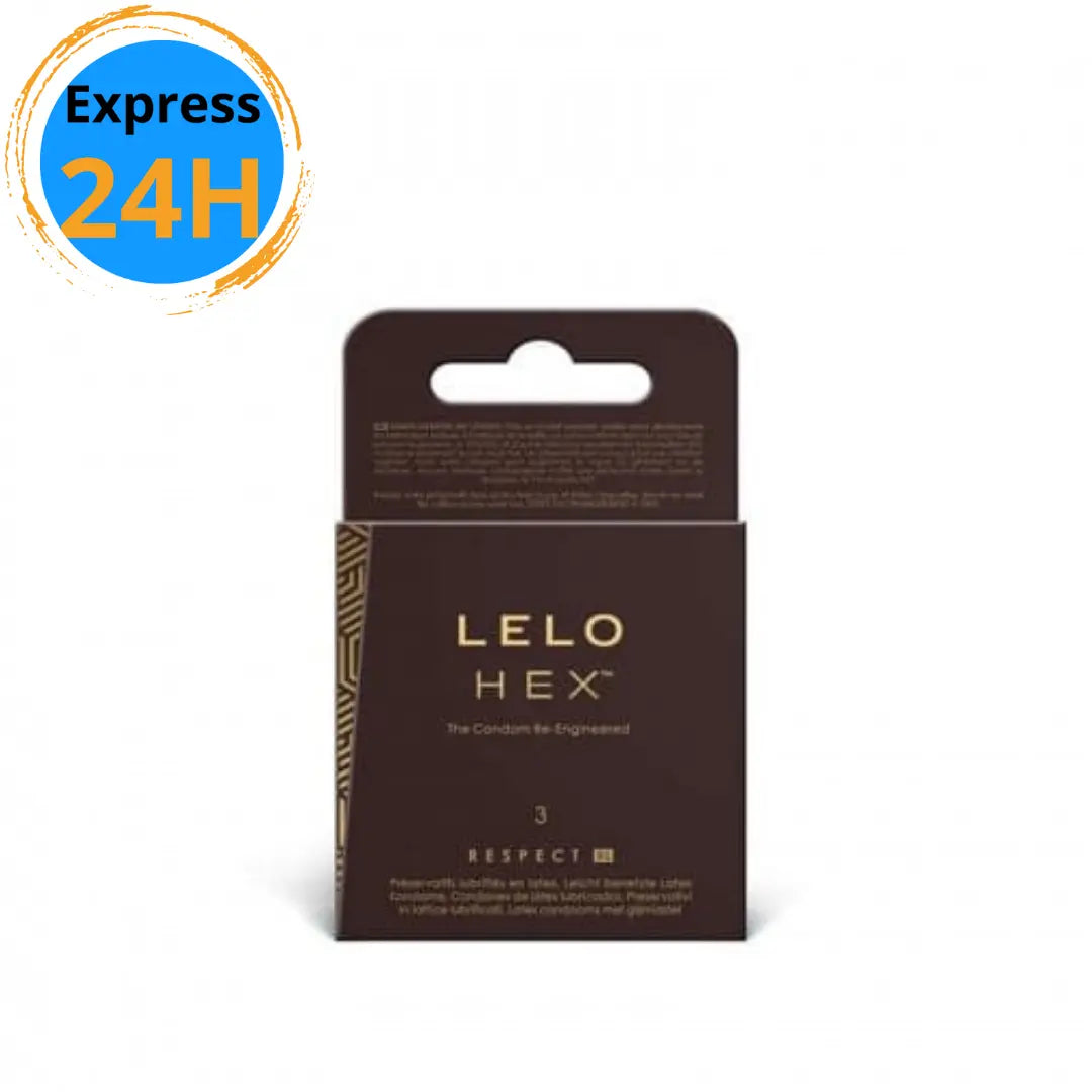 Boite de 3 Condoms XL Lelo