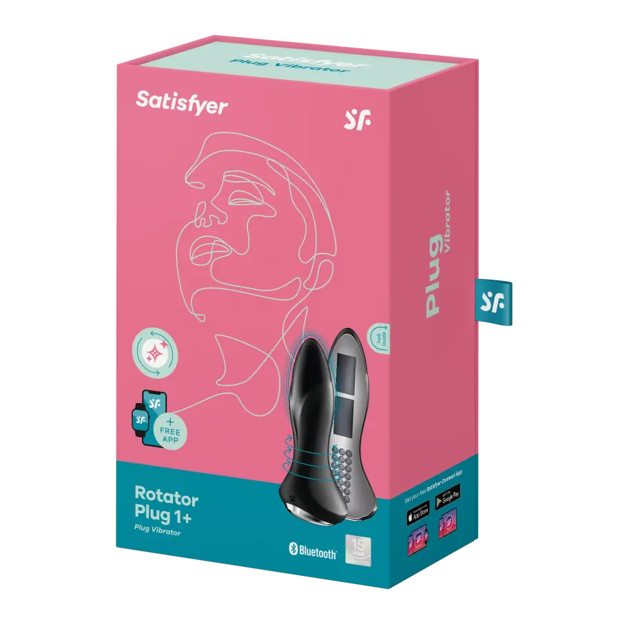 Bouchon rotatif 1+ satisfyer