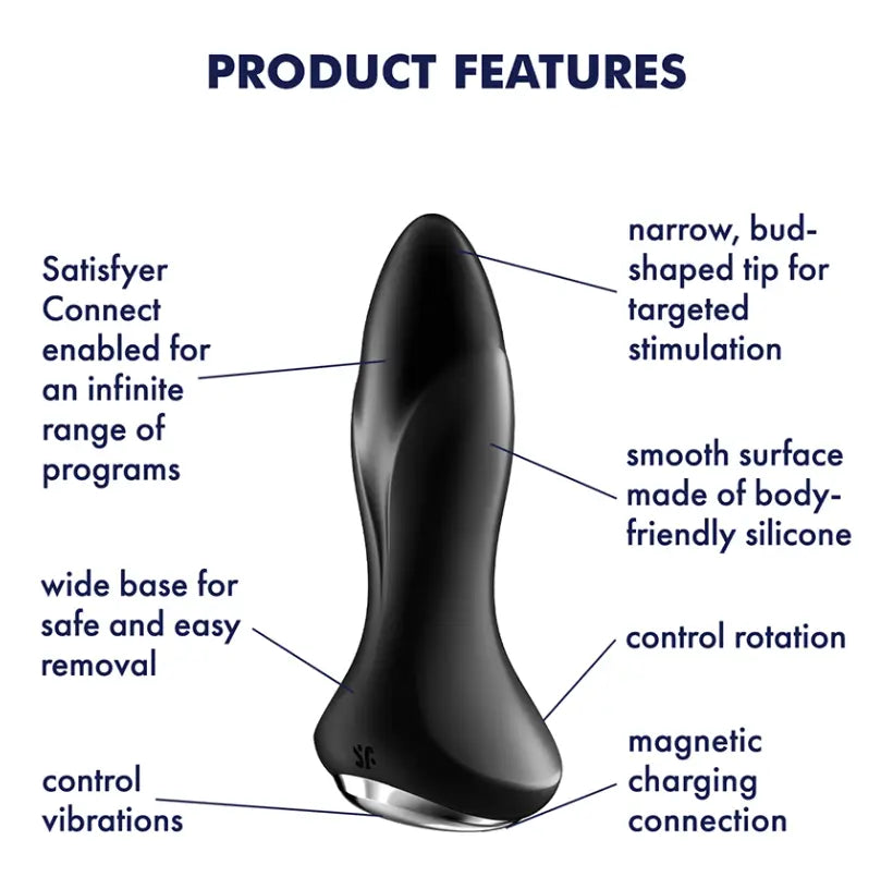 Bouchon rotatif 1+ satisfyer