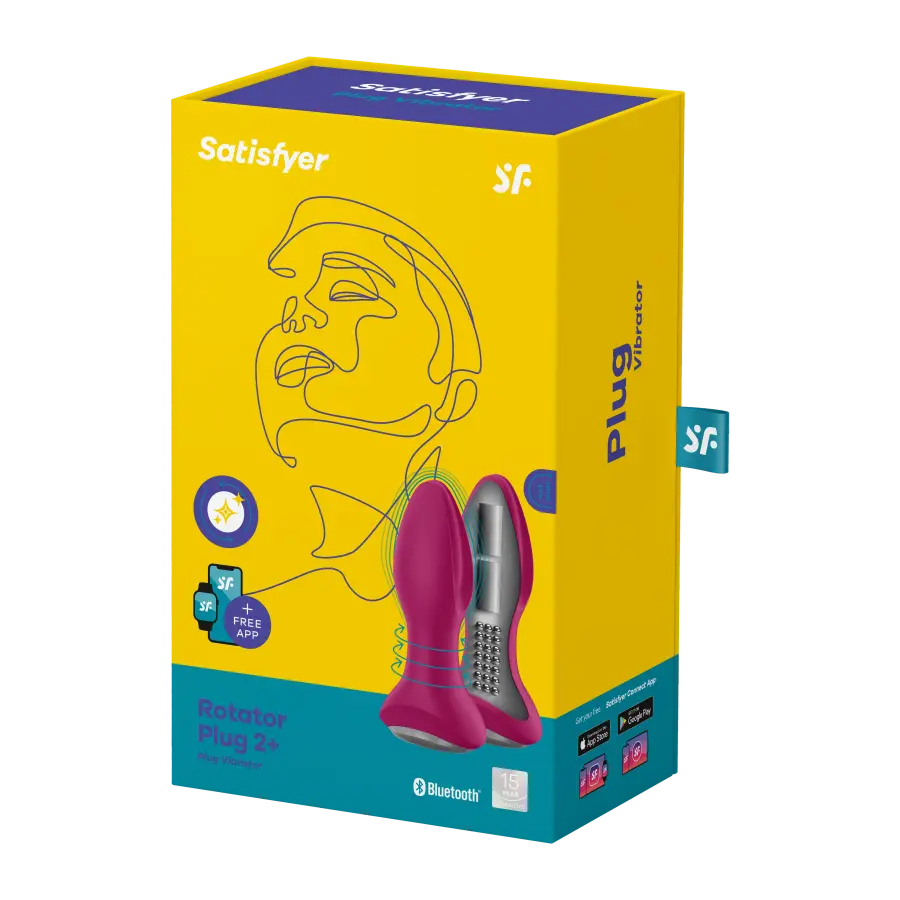 Bouchon rotatif 2+ satisfyer