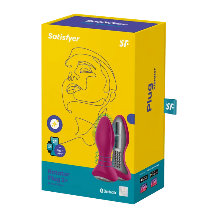 Bouchon rotatif 2+ satisfyer