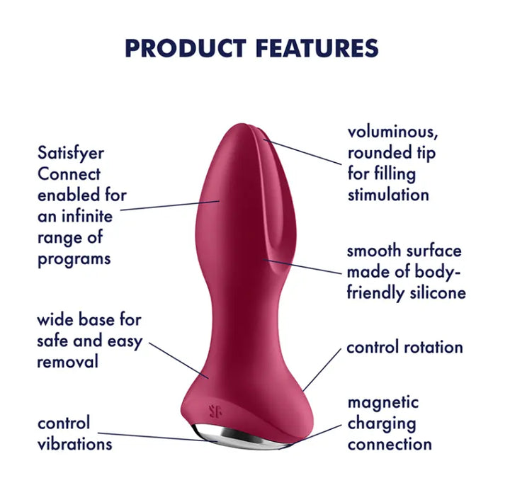 Bouchon rotatif 2+ satisfyer