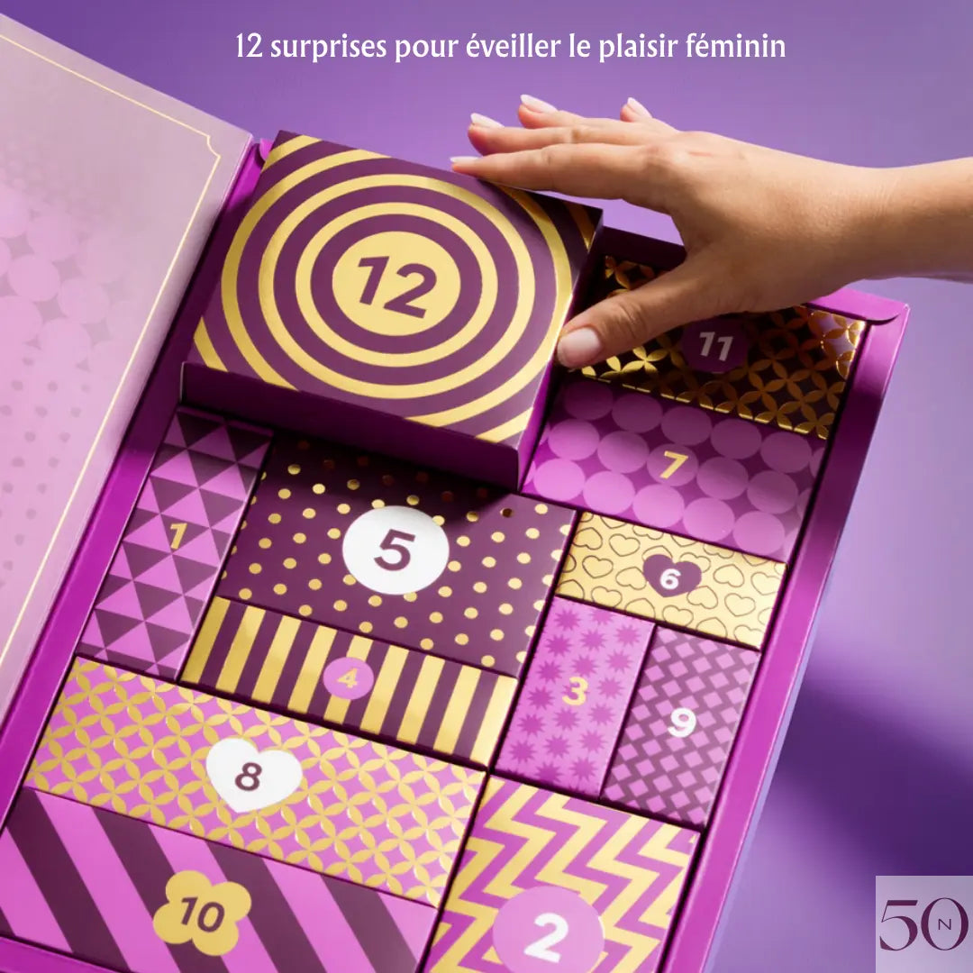Calendrier Indulge 50 nuances