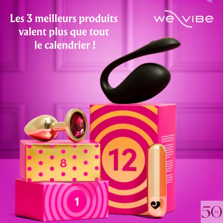 Calendrier Romance 50 nuances