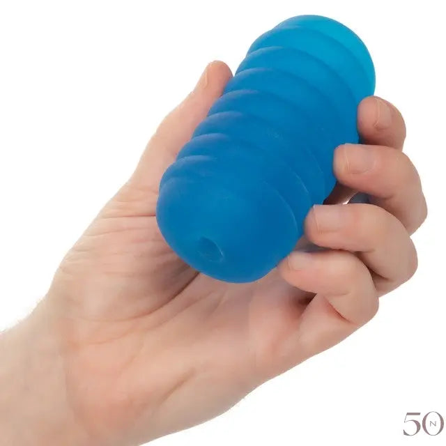 Chaussette élastique - Masturbateur Texturé - Bleu calexotics