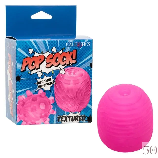 Chaussette élastique - Masturbateur Texturé - Rose calexotics