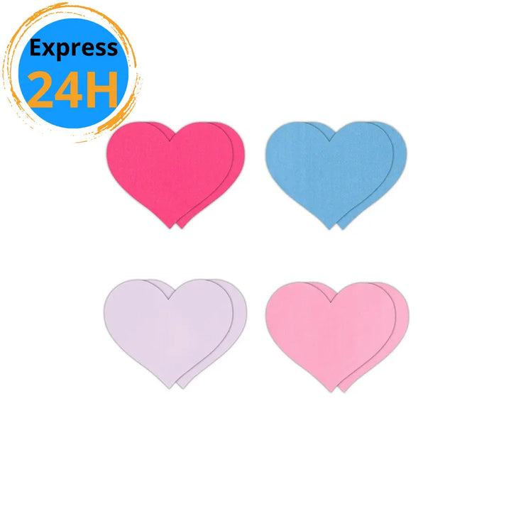 Coeur 2 - 4 Pair assorties NS Novelties