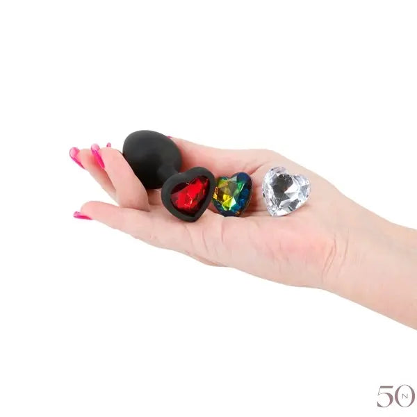 Coeur Petite Plug Anal Interchangeable NS Novelties