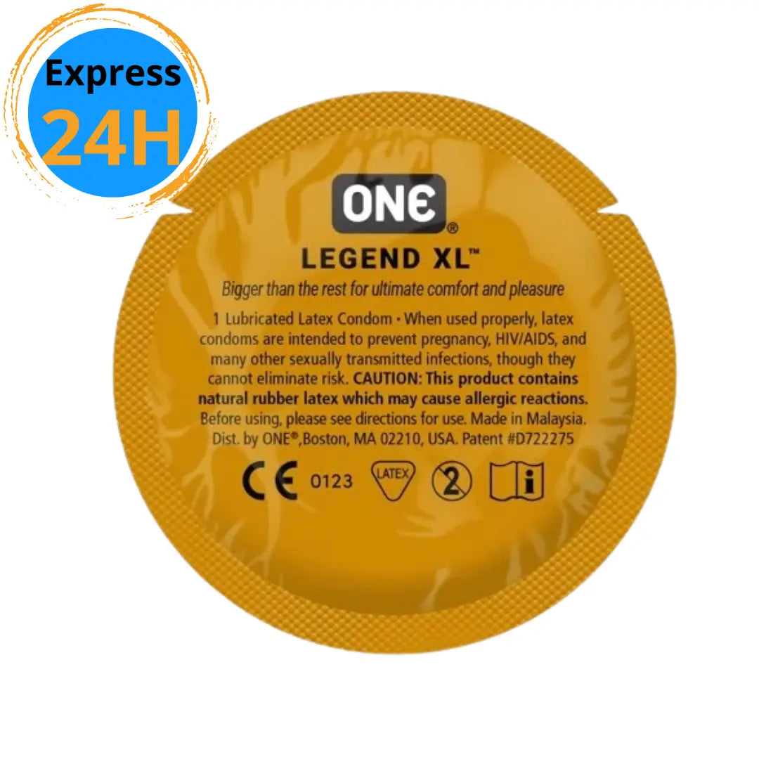 Condom Legend XL - Vendu en vrac à l'unité ONE