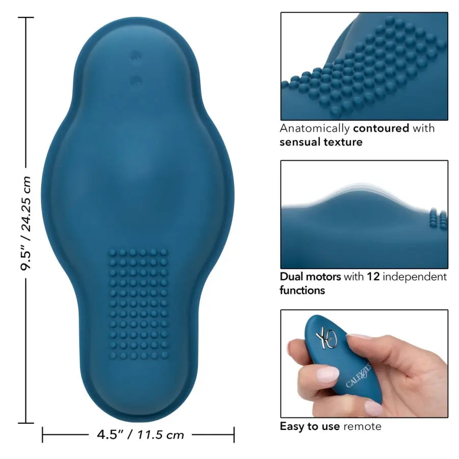 Contrôle à distance avec vibrations et mouvements de va-et-vient calexotics