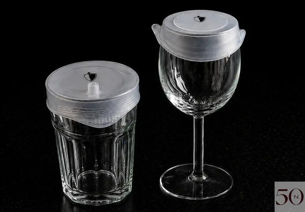 Couvre-verre anti drogue réutilisable