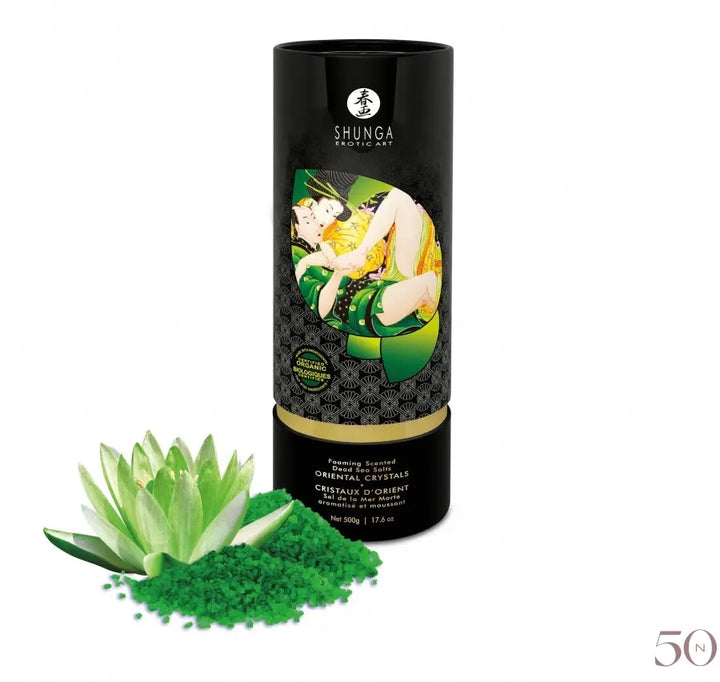 Cristaux d'Orient - Sel de Mer Morte - Fleur de Lotus Shunga