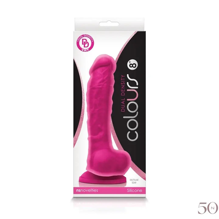 Dildo 8'' - Rose Colours Pleasures