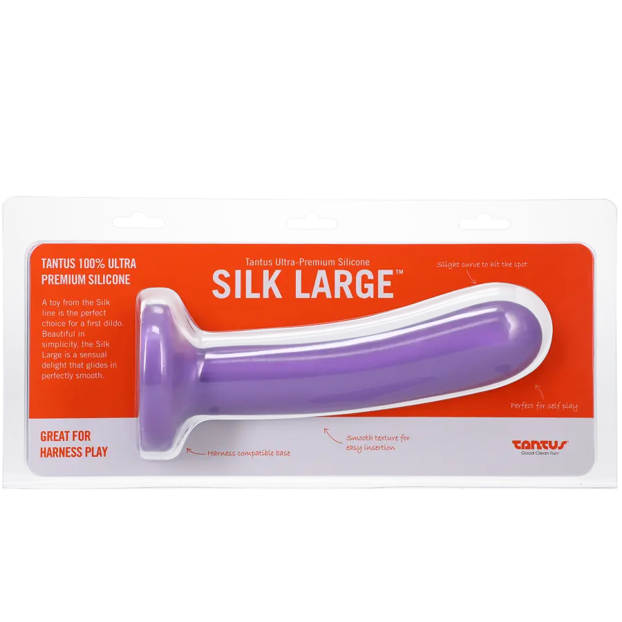 Dildo Silk Large - Lavender