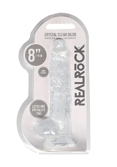 Dildo réaliste  8'' clair realrock