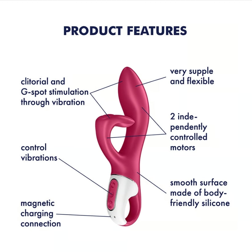 Embrasse-moi rouge foncé Satisfyer