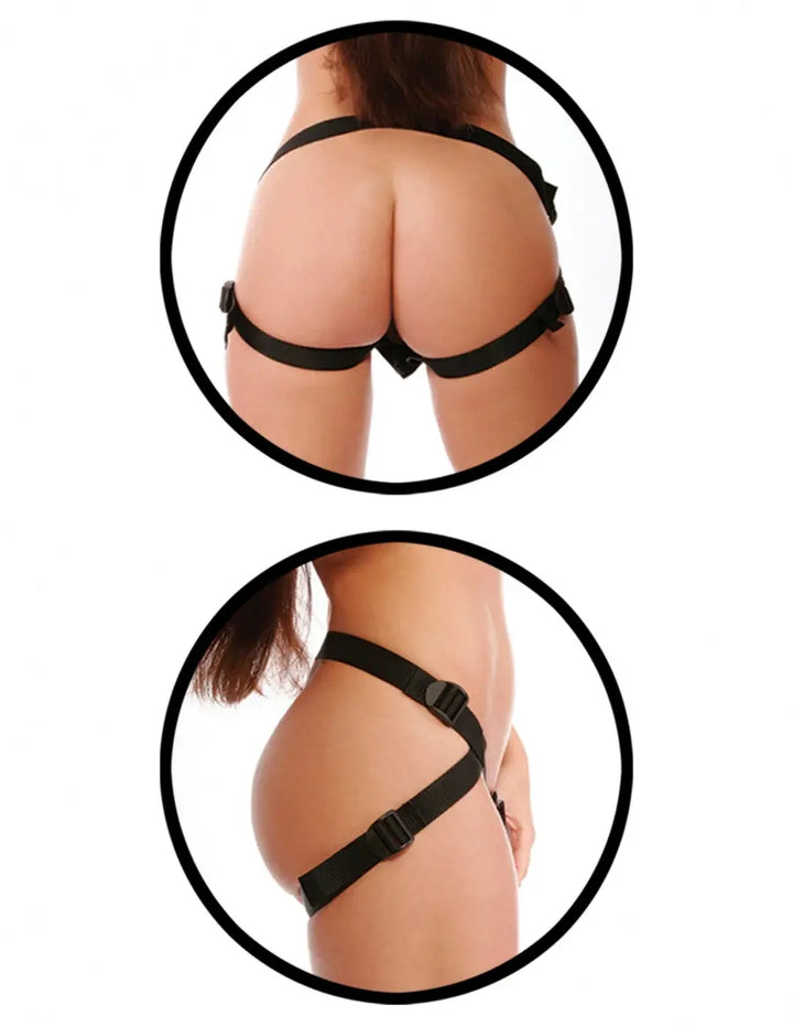 Ensemble Strap-On Débutant - Rouge Pipedream