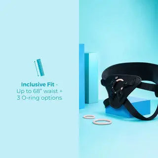 Ensemble Strap-On Réaliste Vibrant avec Harnais
