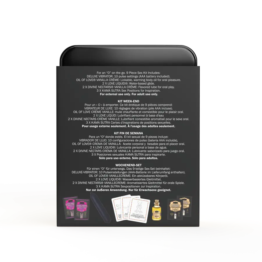 Ensemble Weekender à la crème vanille Kamasutra