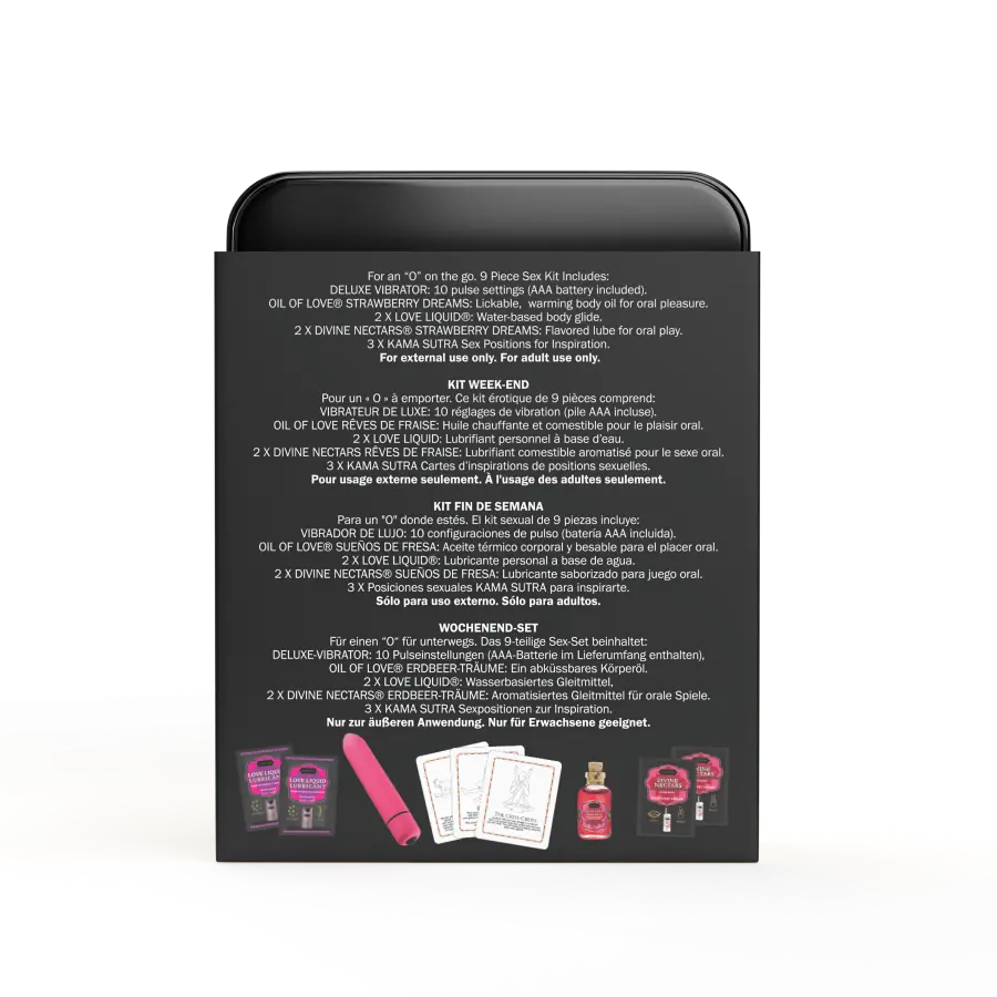 Ensemble Weekender à la fraise Kamasutra