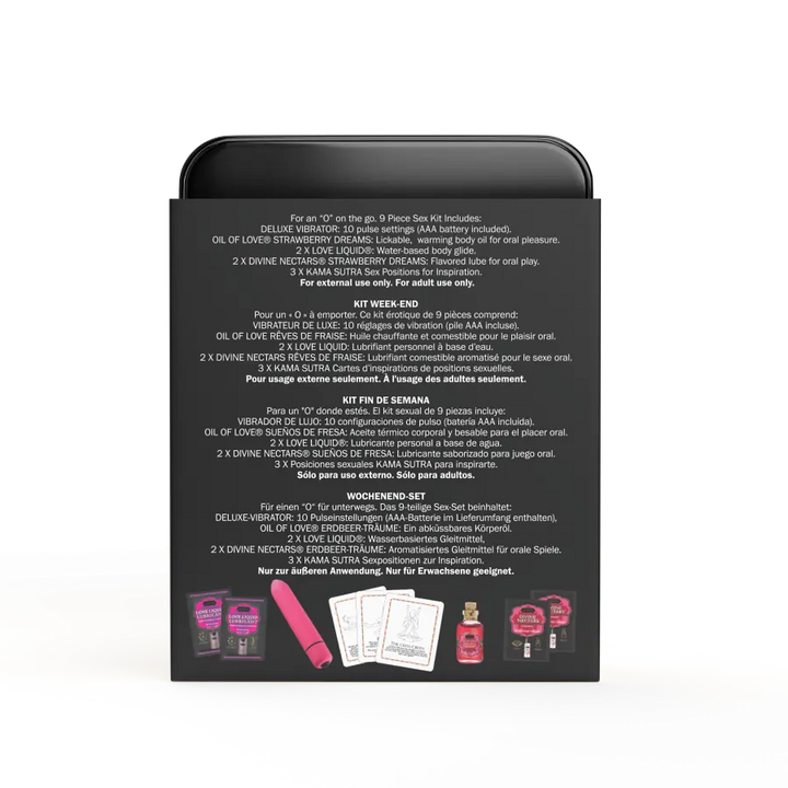 Ensemble Weekender à la fraise Kamasutra