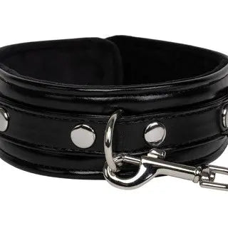 Ensemble de Menottes & Collier en PU Nacré