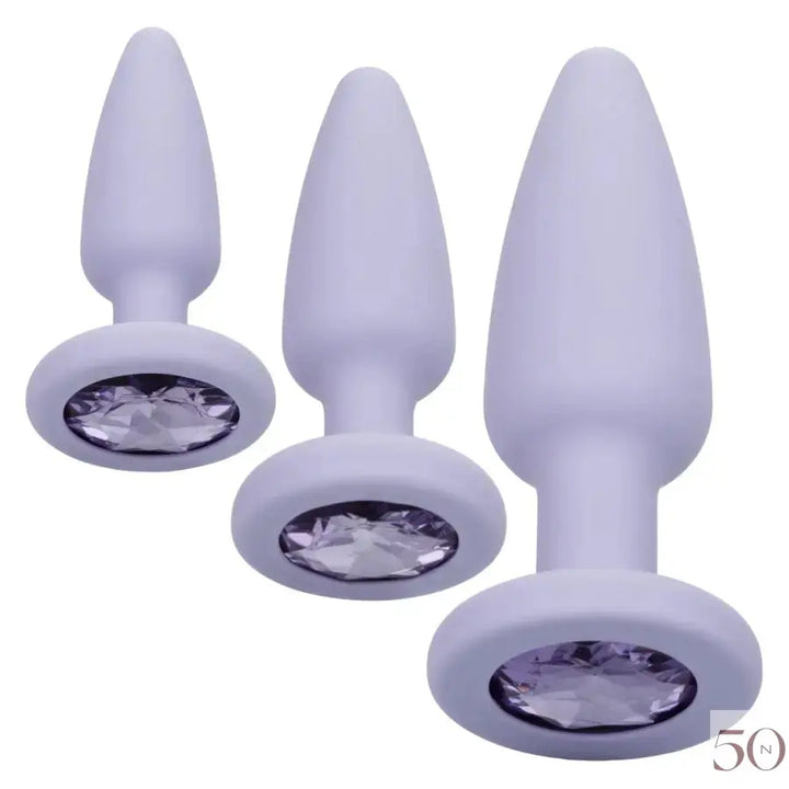 Ensemble de Plug Anal en cristal calexotics