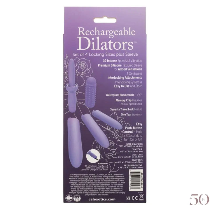 Ensemble de dilatateurs rechargeables