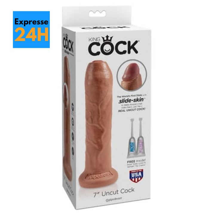 King Cock 7" avec prépuce