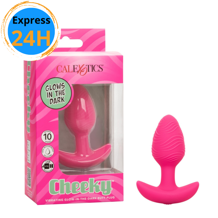 Cheeky - Glow Vibrating Anal Plug