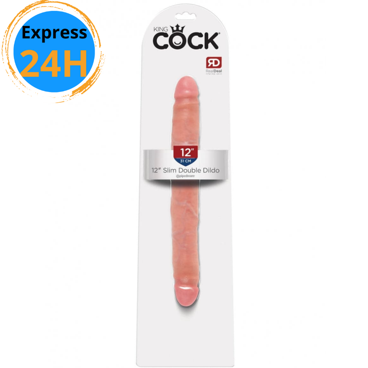 King Cock 12" Dildo Double